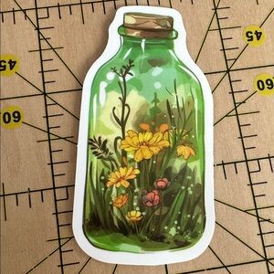 💜13/$13 +Bundle Sticker Sale | Aesthetic Flowers Waterproof Sticker